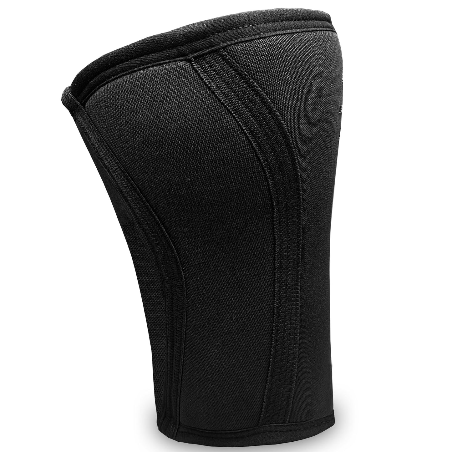 IBRO Premium 7MM Knee Sleeves (Pair) for Weightlifting & Powerlifting, Ultimate Compression Support & Injury Prevention - Squats, Deadlifts - for Men & Women, 1 Year Warranty, Black