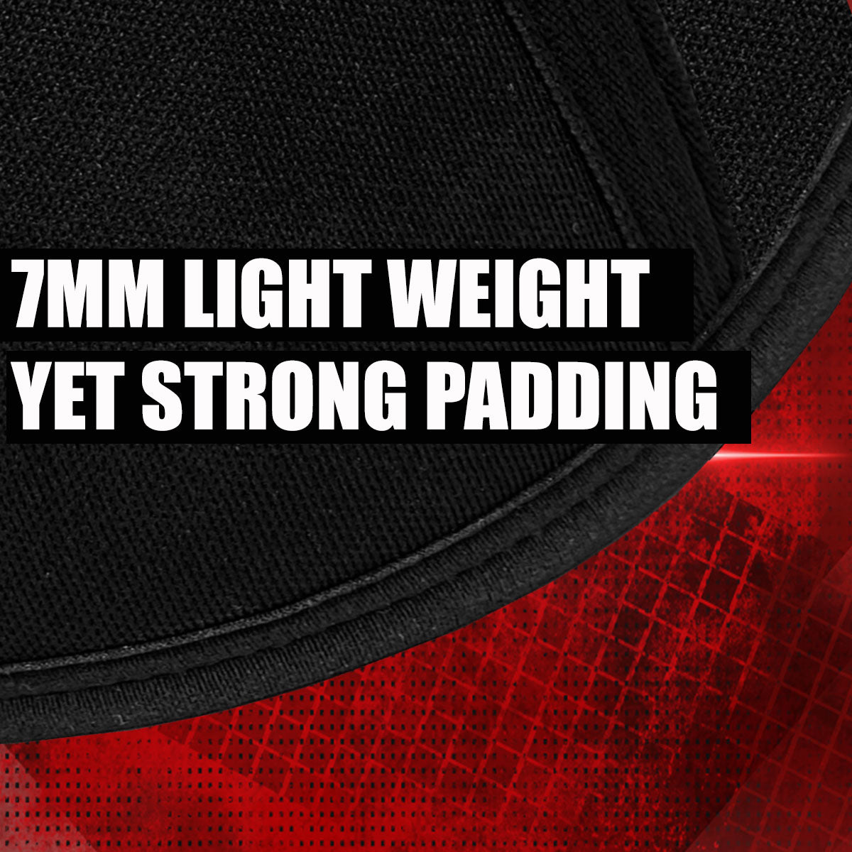 IBRO Premium 7MM Knee Sleeves (Pair) for Weightlifting & Powerlifting, Ultimate Compression Support & Injury Prevention - Squats, Deadlifts - for Men & Women, 1 Year Warranty, Black