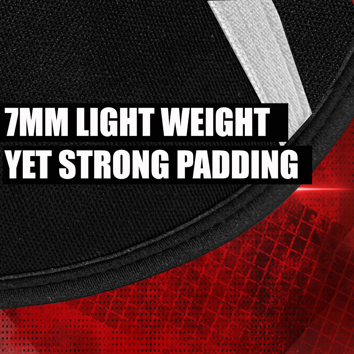 IBRO Premium 7MM Knee Sleeves (Pair) for Weightlifting & Powerlifting, Ultimate Compression Support & Injury Prevention - Squats, Deadlifts - for Men & Women, 1 Year Warranty, BlackWhite