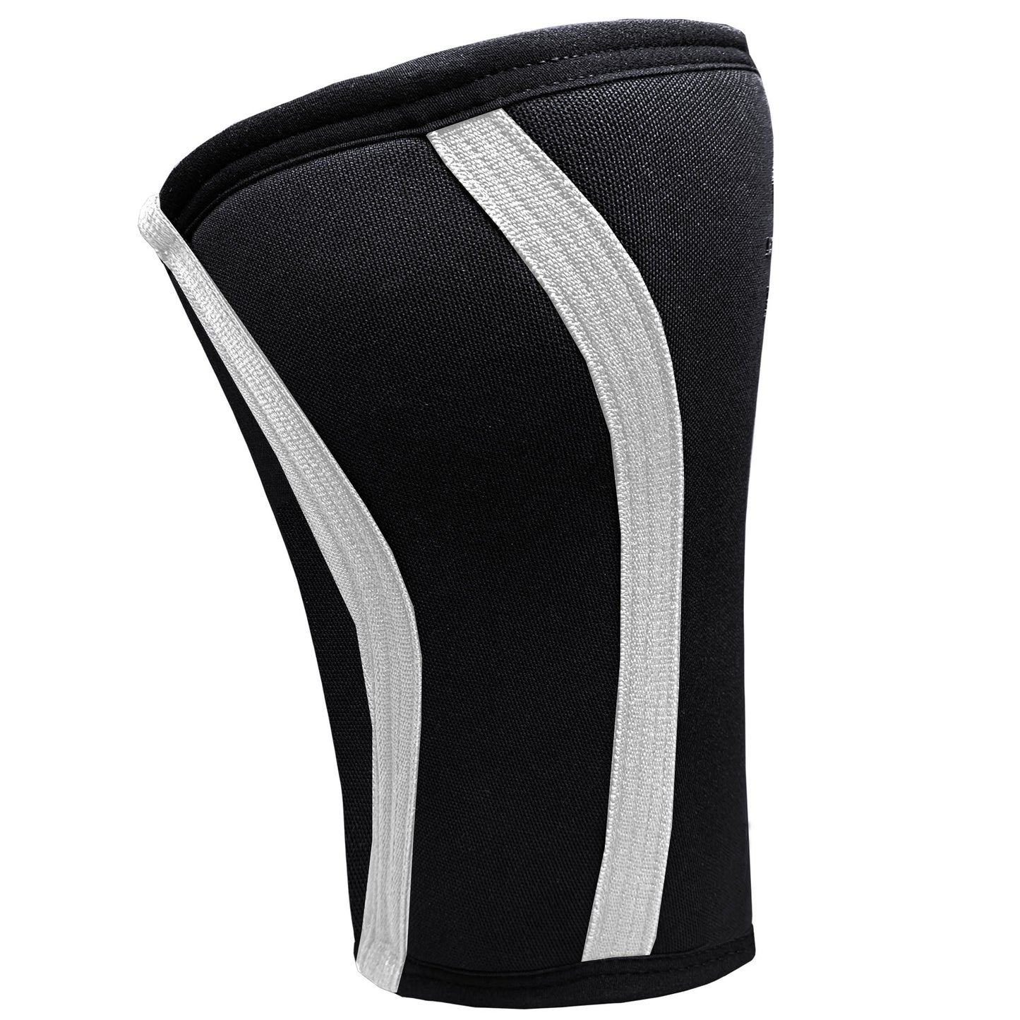 IBRO Premium 7MM Knee Sleeves (Pair) for Weightlifting & Powerlifting, Ultimate Compression Support & Injury Prevention - Squats, Deadlifts - for Men & Women, 1 Year Warranty, BlackWhite