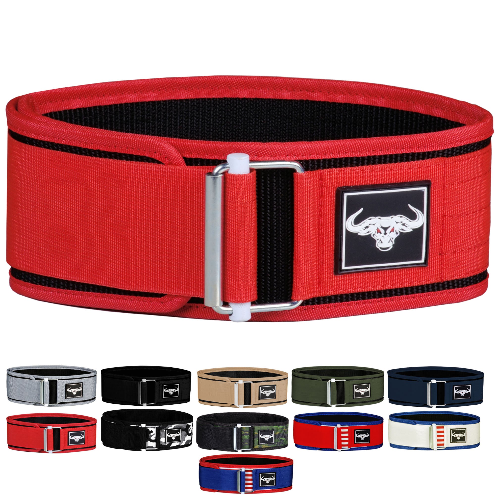 Ibro Quick Locking Premium Weight Lifting Belt Red – Ibro 