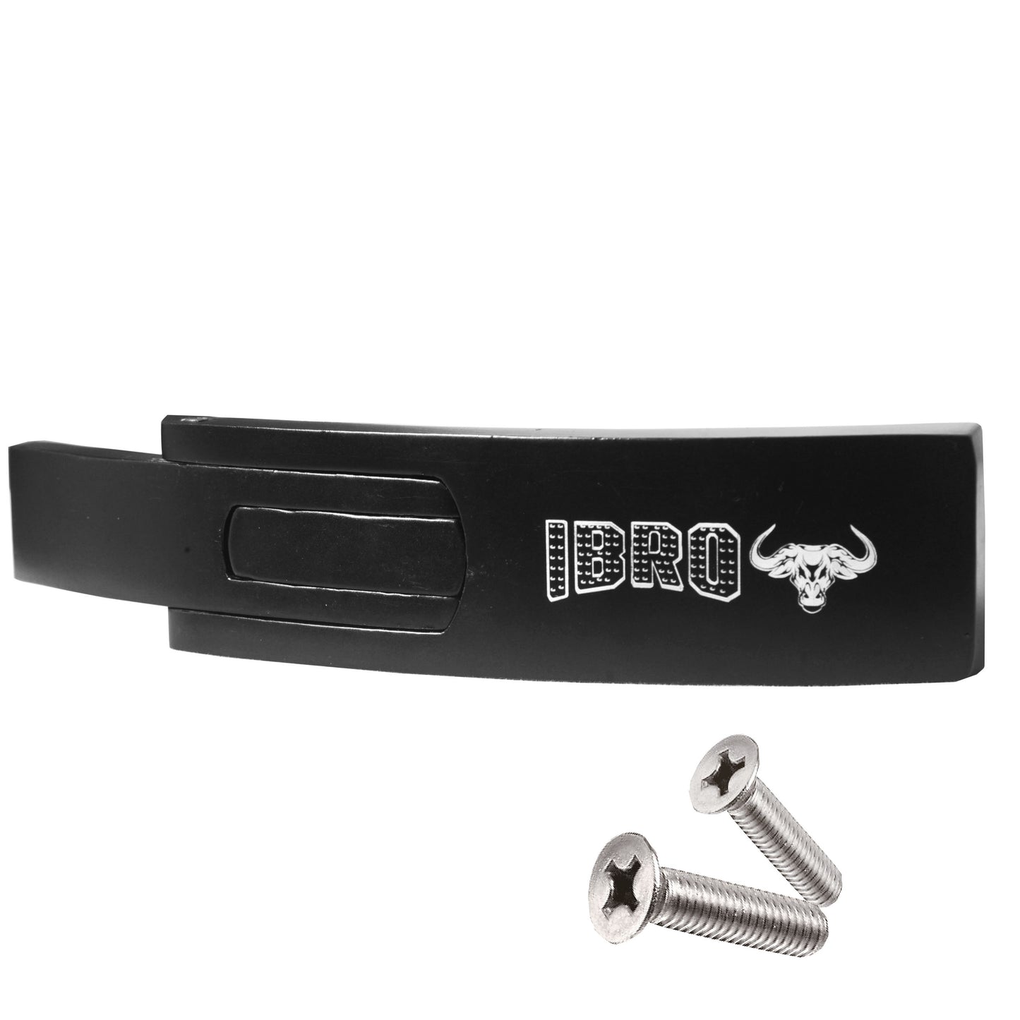 IBRO Heavy Duty Replacement Lever Buckle for 10MM Weight Lifting and Powerlifting Belt - Rust Free Fits All Brands Black