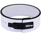IBRO Powerlifting Lever Gym Belt  Power 10MM Extreme Heavy Duty Genuine Leather Belt 10mm AllWhite
