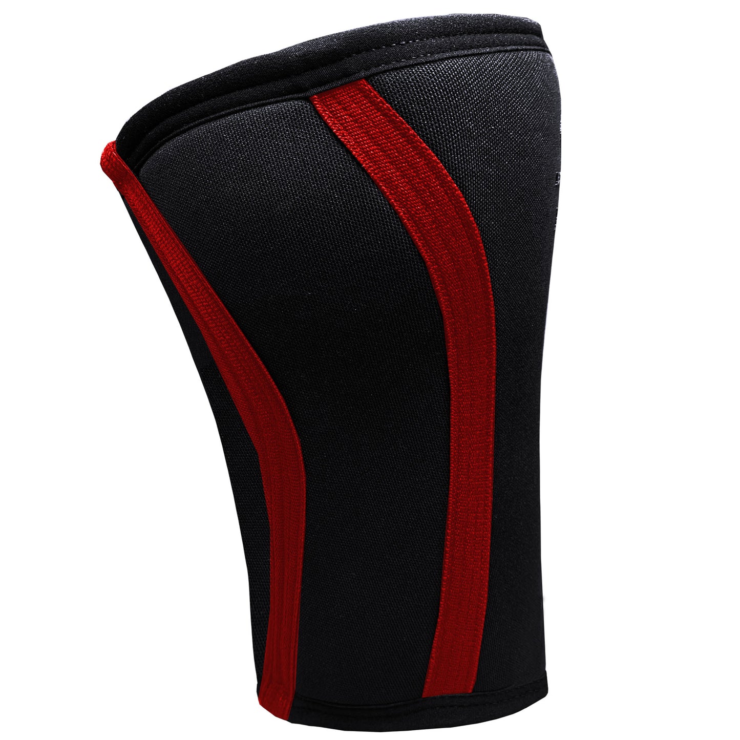 IBRO Premium 7MM Knee Sleeves (Pair) for Weightlifting & Powerlifting, Ultimate Compression Support & Injury Prevention - Squats, Deadlifts - for Men & Women, 1 Year Warranty, BlackRed