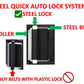 IBRO Quick Locking Premium Weight Lifting Belt Black