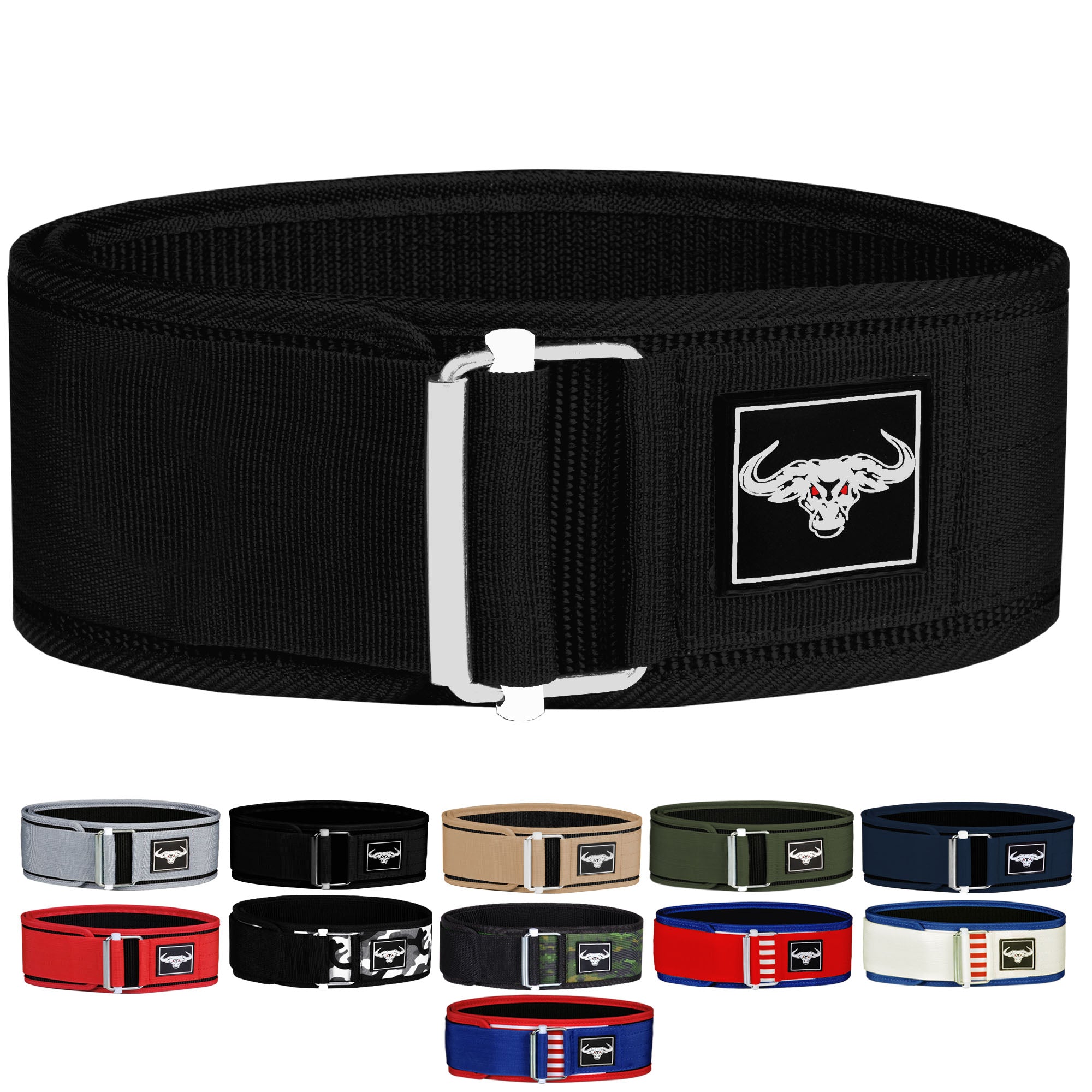 IBRO Quick Locking Premium Weight Lifting Belt Black – IBRO | Gym Belts ...