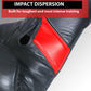 IBRO Iconic PRO Leather Boxing Training Gloves BlackRed